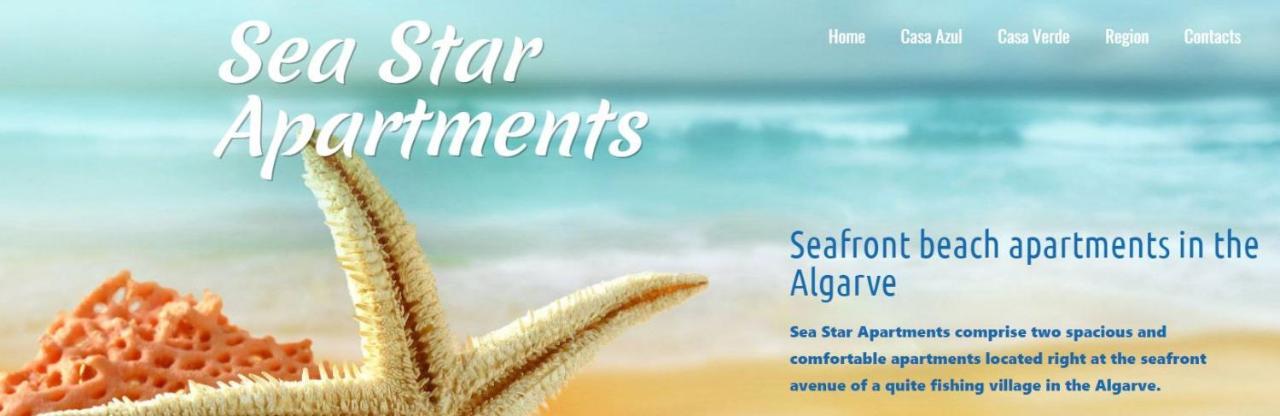 Sea Star Apartments Algarve Armação de Pêra 外观 照片
